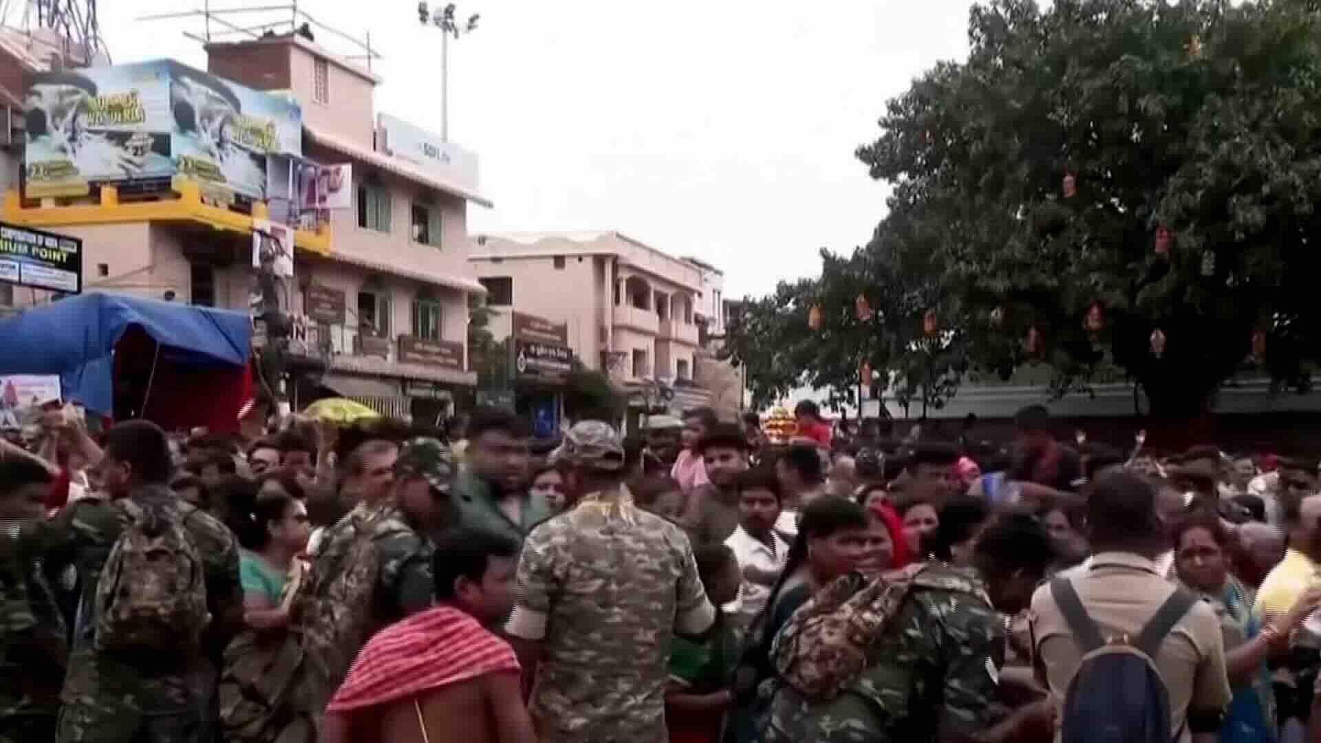 Foto | Estampida en Festival Hindú Dejó Tres Muertos y 12 Heridos en Puri, India