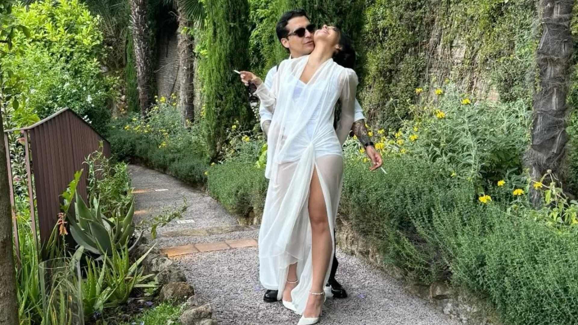 Christian Nodal y Ángela Aguilar Publican Foto Inédita; Aumentan Rumores de Supuesta Boda en Roma