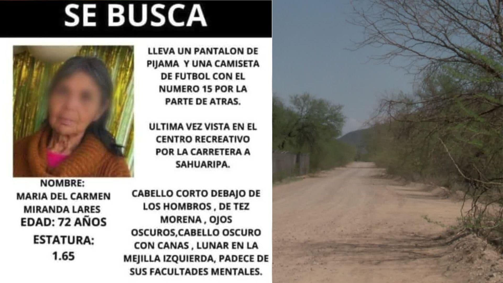 Buscan a Abuelita con Alzheimer Extraviada en Paseo Campestre