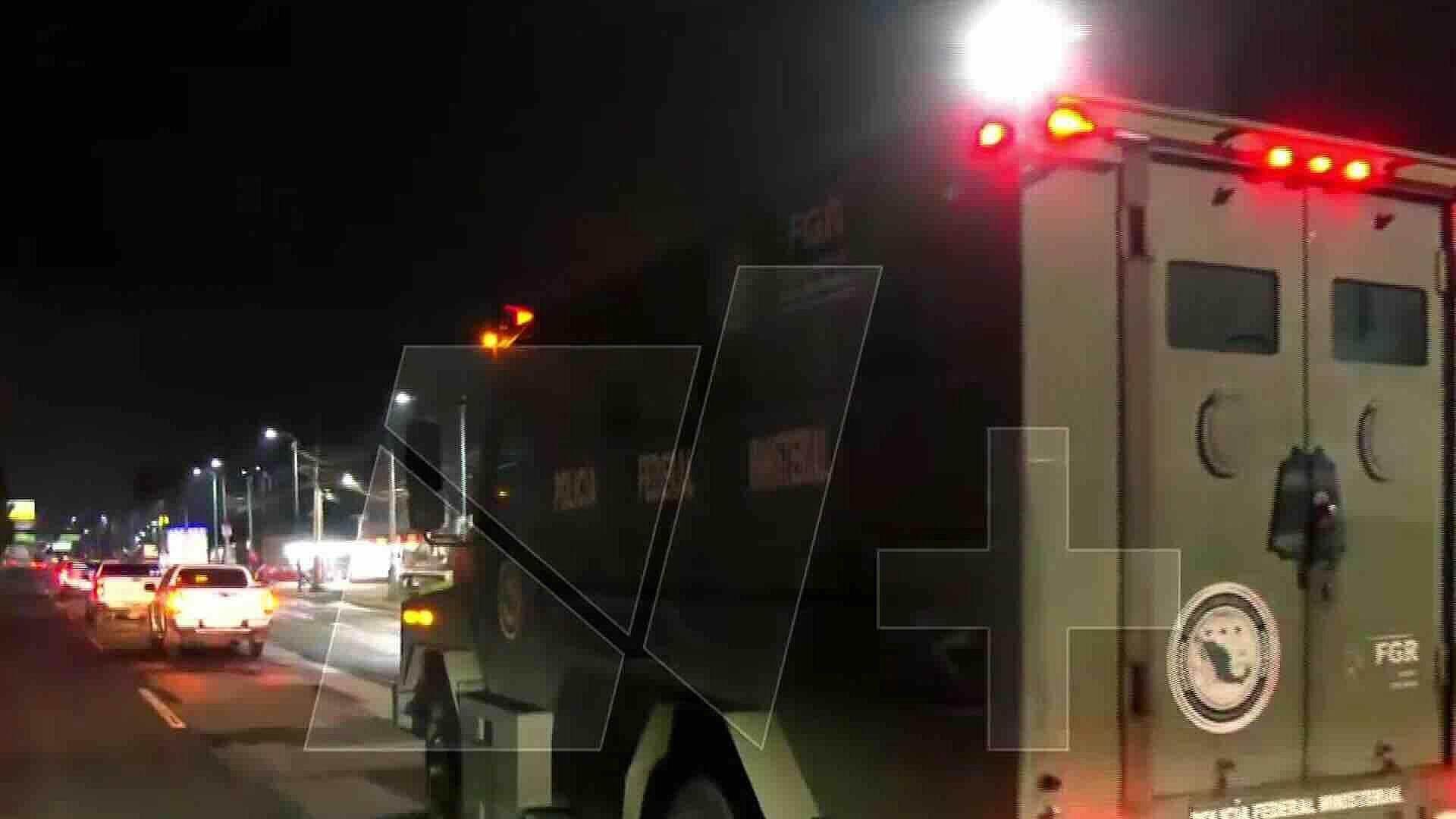 Convoy Traslada a El Altiplano a Hernán "N", Presunto Líder de "La Barredora"