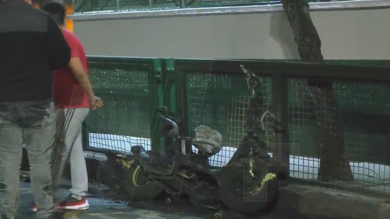 Incendian Motocicleta tras Riña en la Colonia Postal, CDMX