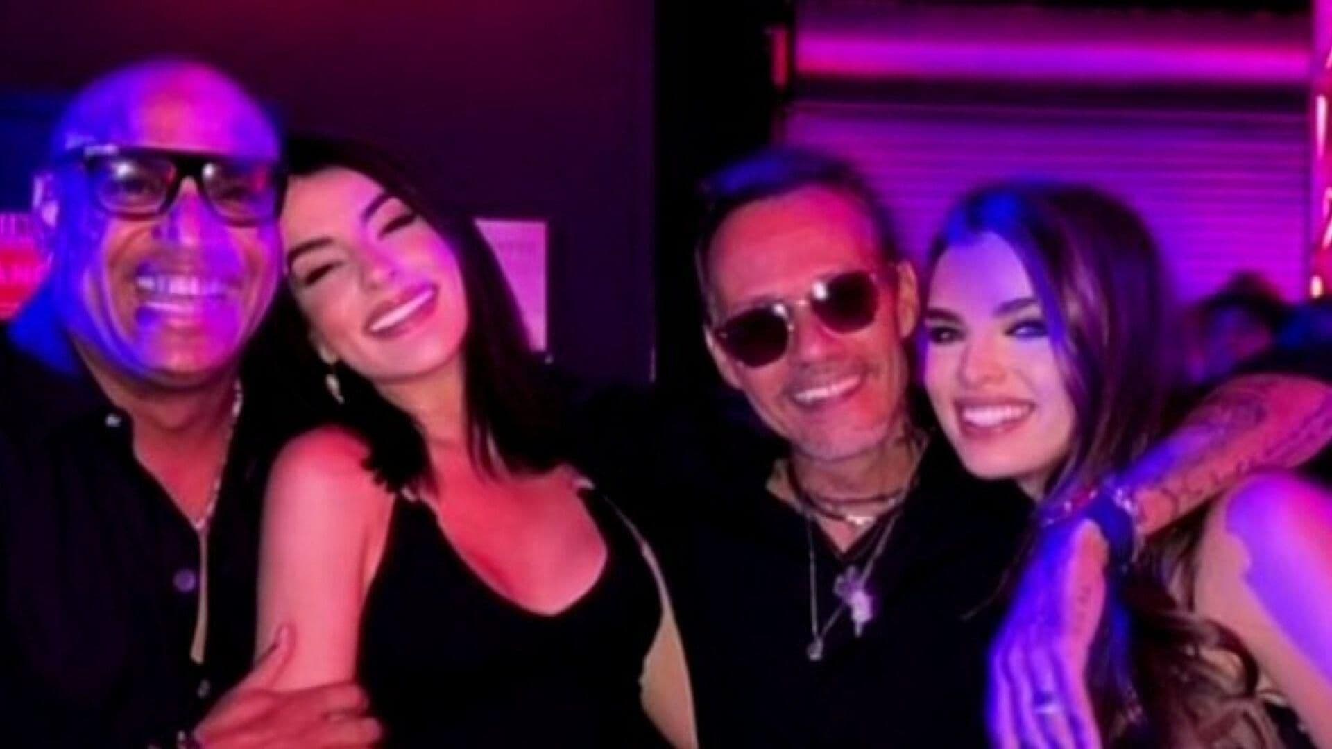 Marc Anthony Celebra su Cumpleaños con Fiesta de Máscaras en Miami