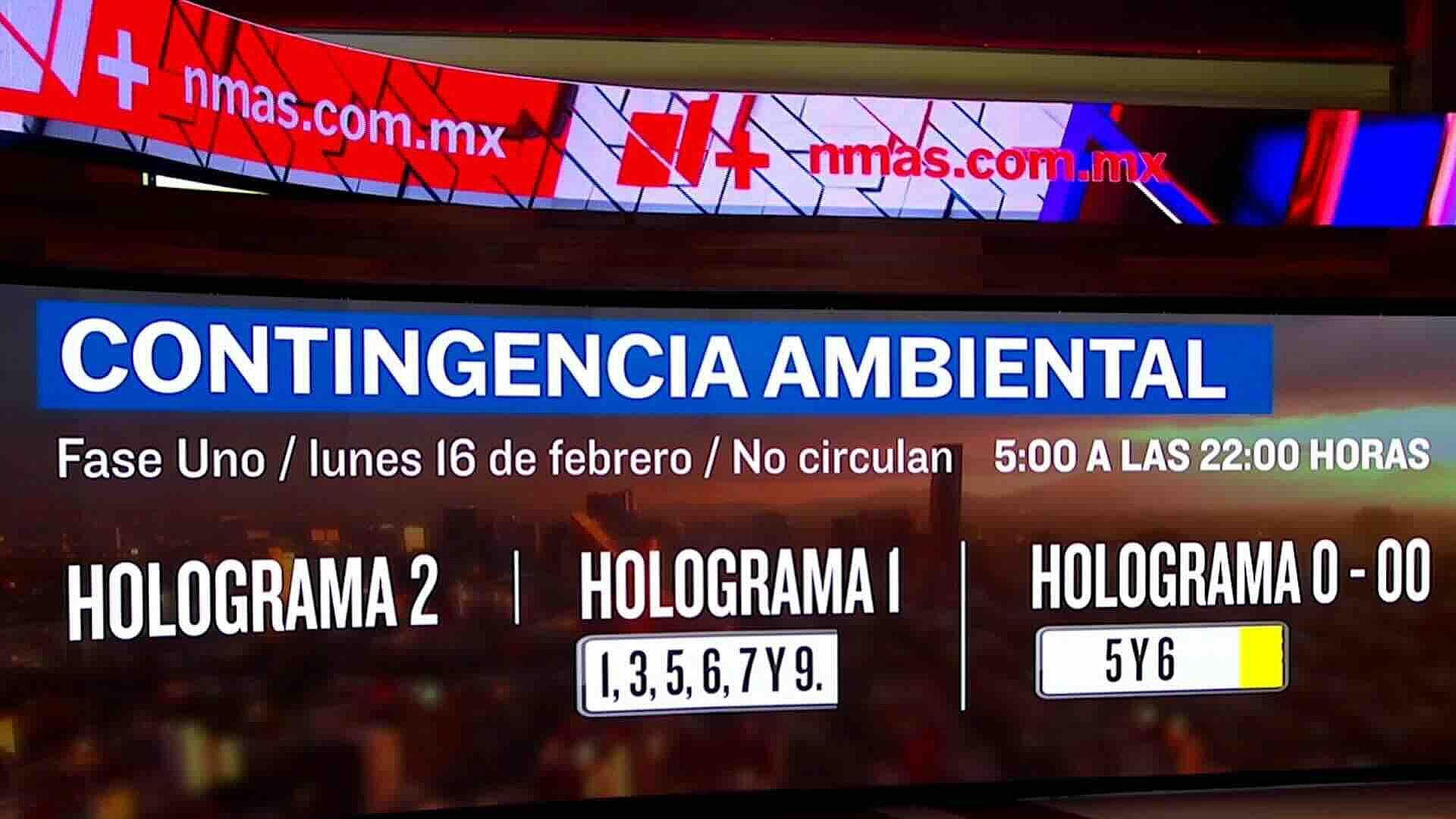 Activan Fase Uno de Contingencia Ambiental por Ozono en Valle de México