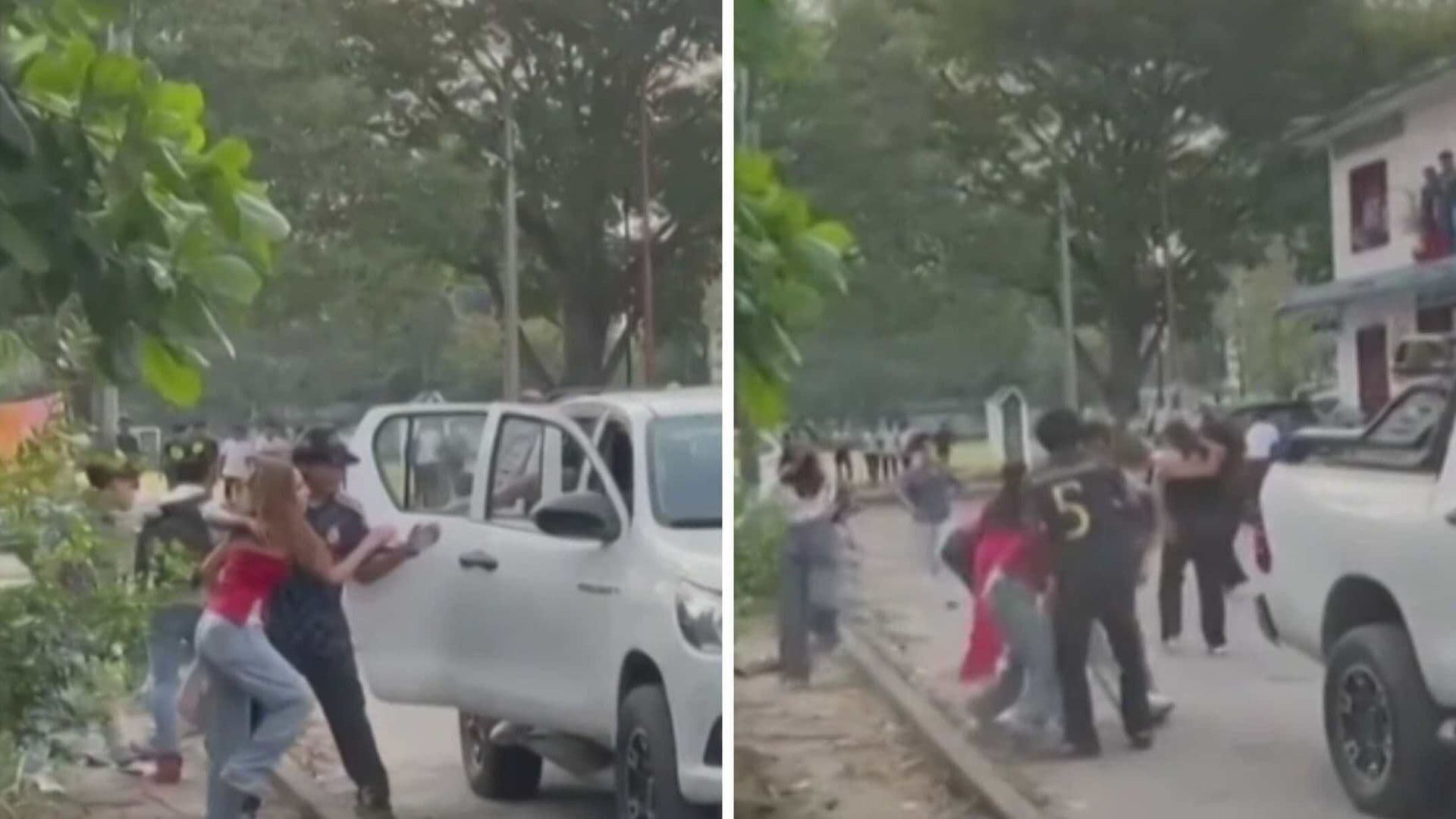 VIDEO: Captan Pelea Campal entre Jóvenes Afuera de un Bar en Tapachula, Chiapas