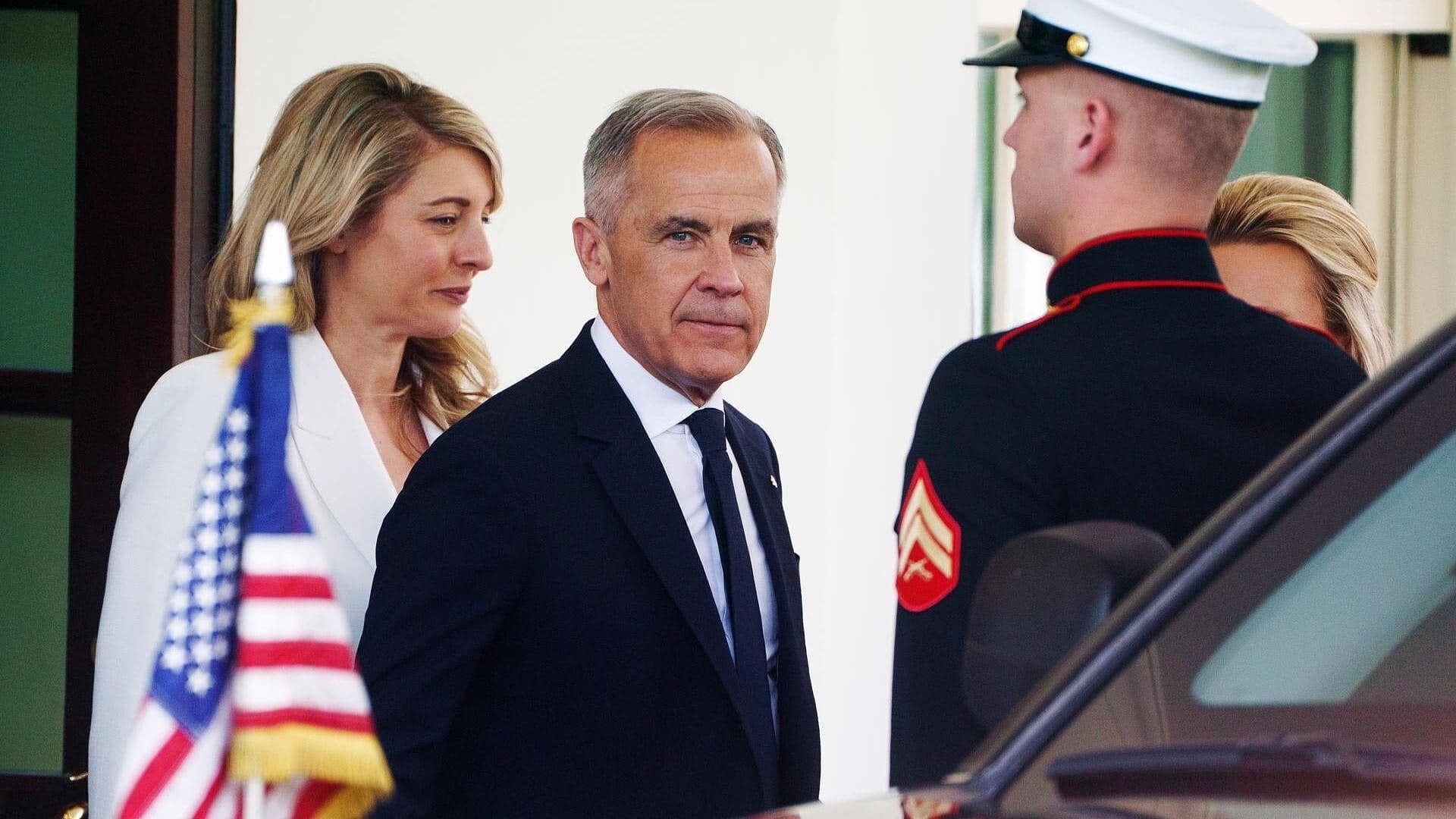 Foto: Mark Carney tras Encuentro con Trump