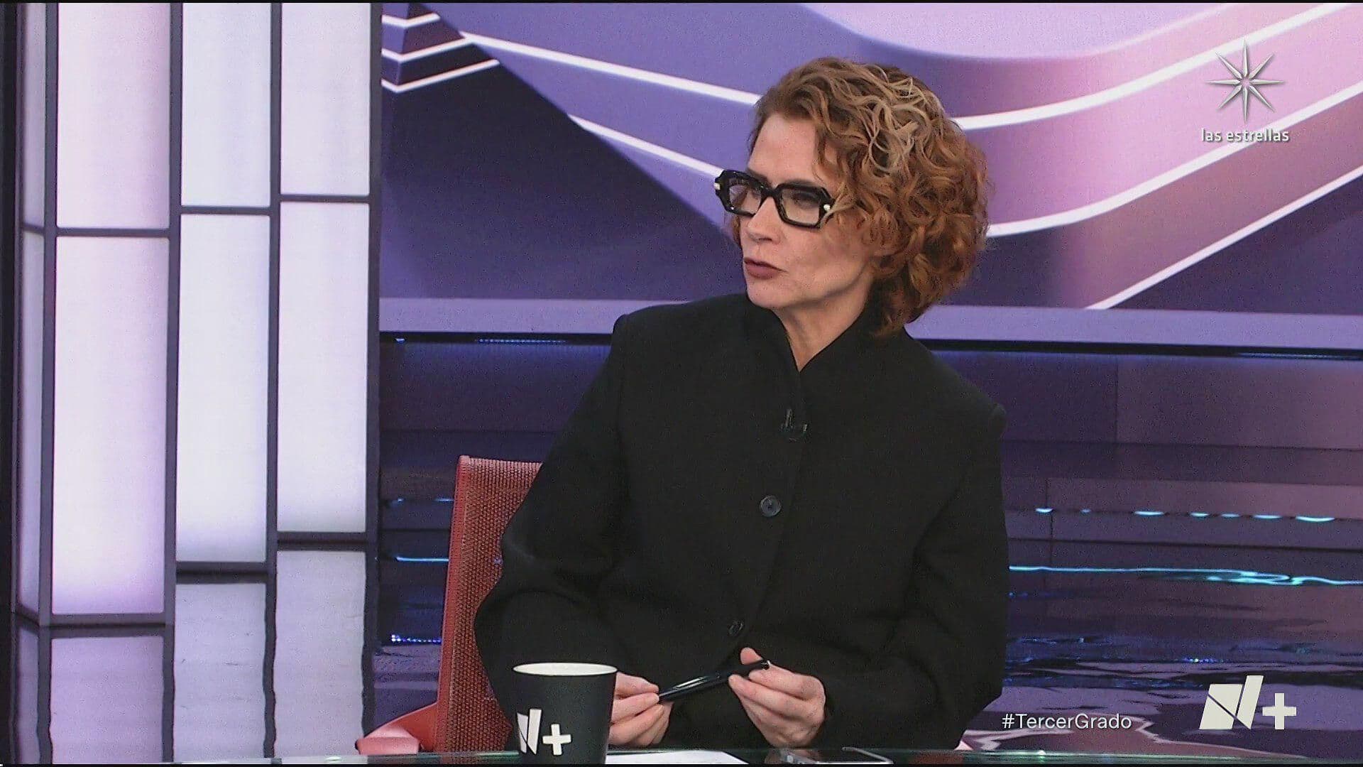 FOTO: Tercer Grado | Denise Maerker Habla sobre Estrategia de Seguridad Nacional de EUA y la Postura que Trump Plantea