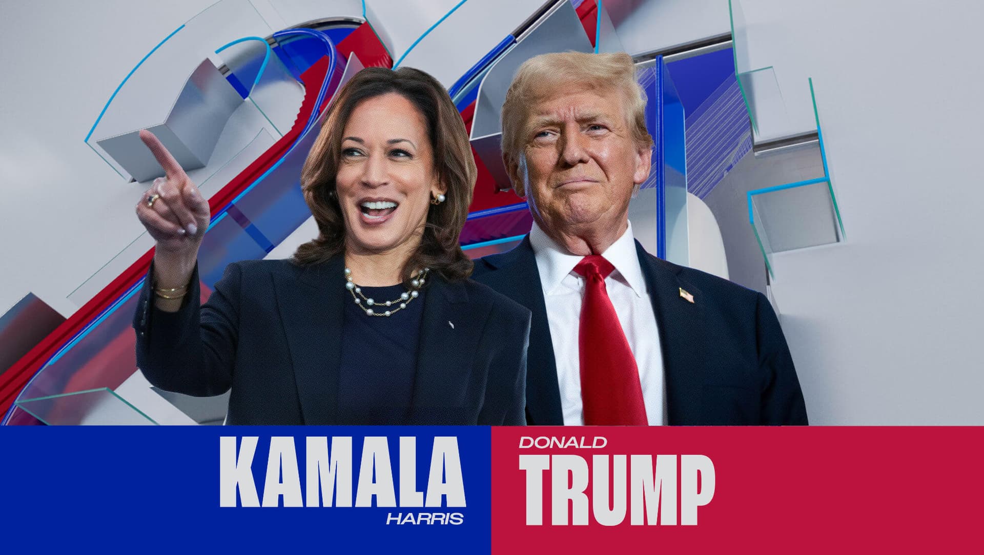 Kamala y Trump