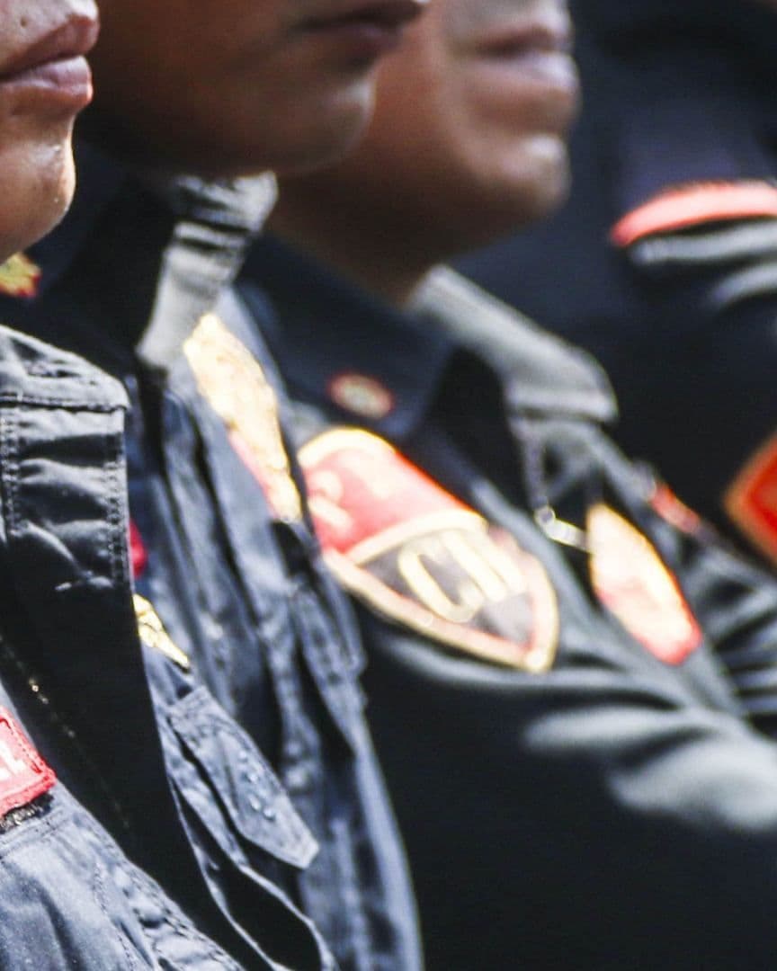 Policías de la Ciudad de México en evento en octubre 2025. Foto: Cuartoscuro | Archivo