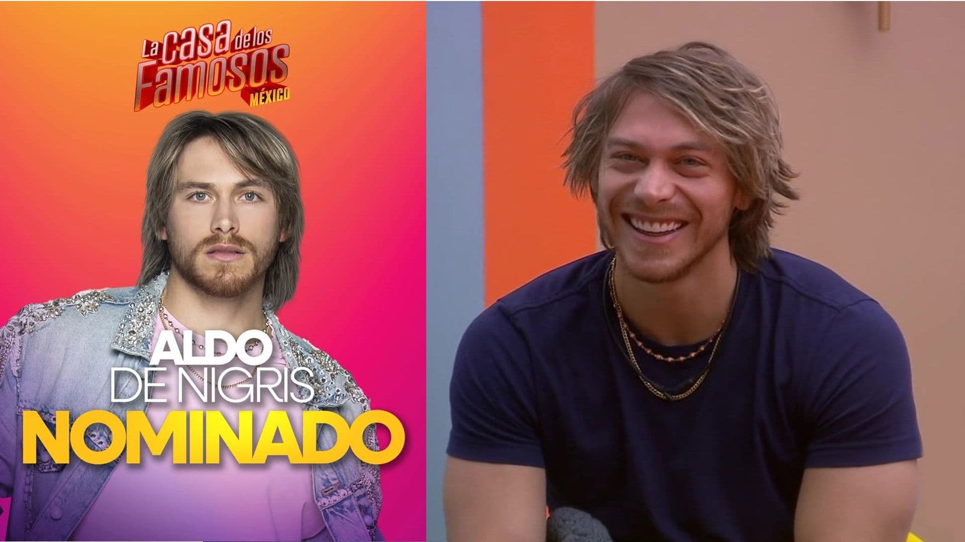 Aldo De Nigris en La Casa de los Famosos.