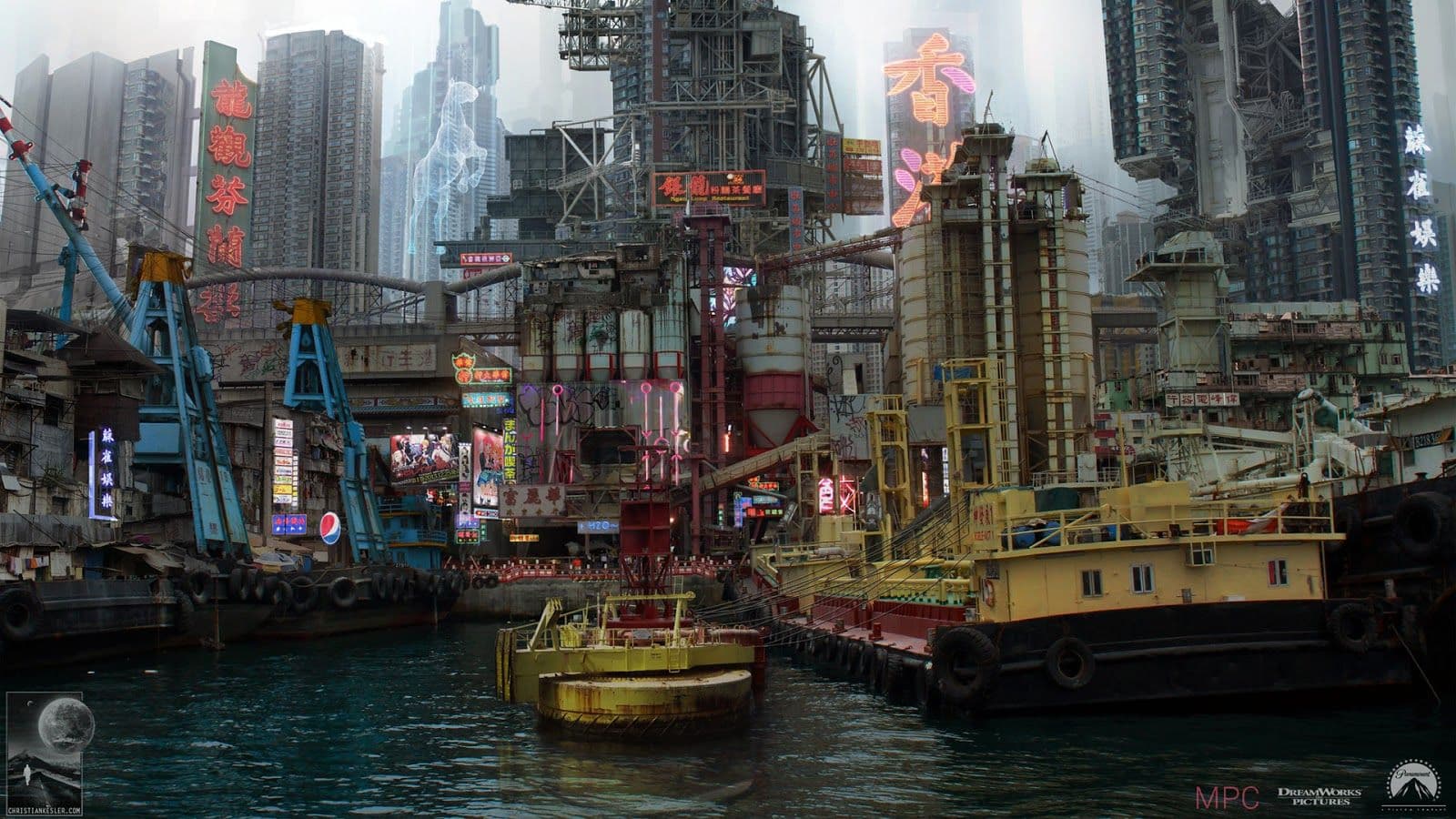 Ghost in the Shell Concept Art
