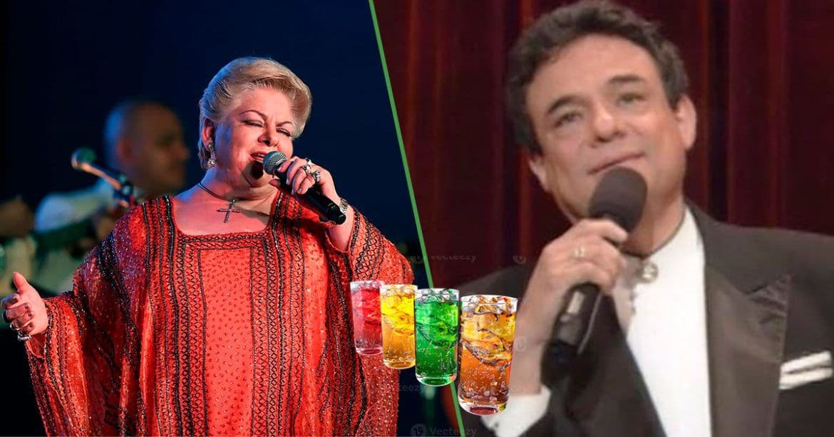 Imagen de paquita cantando y Jose Jose cantando