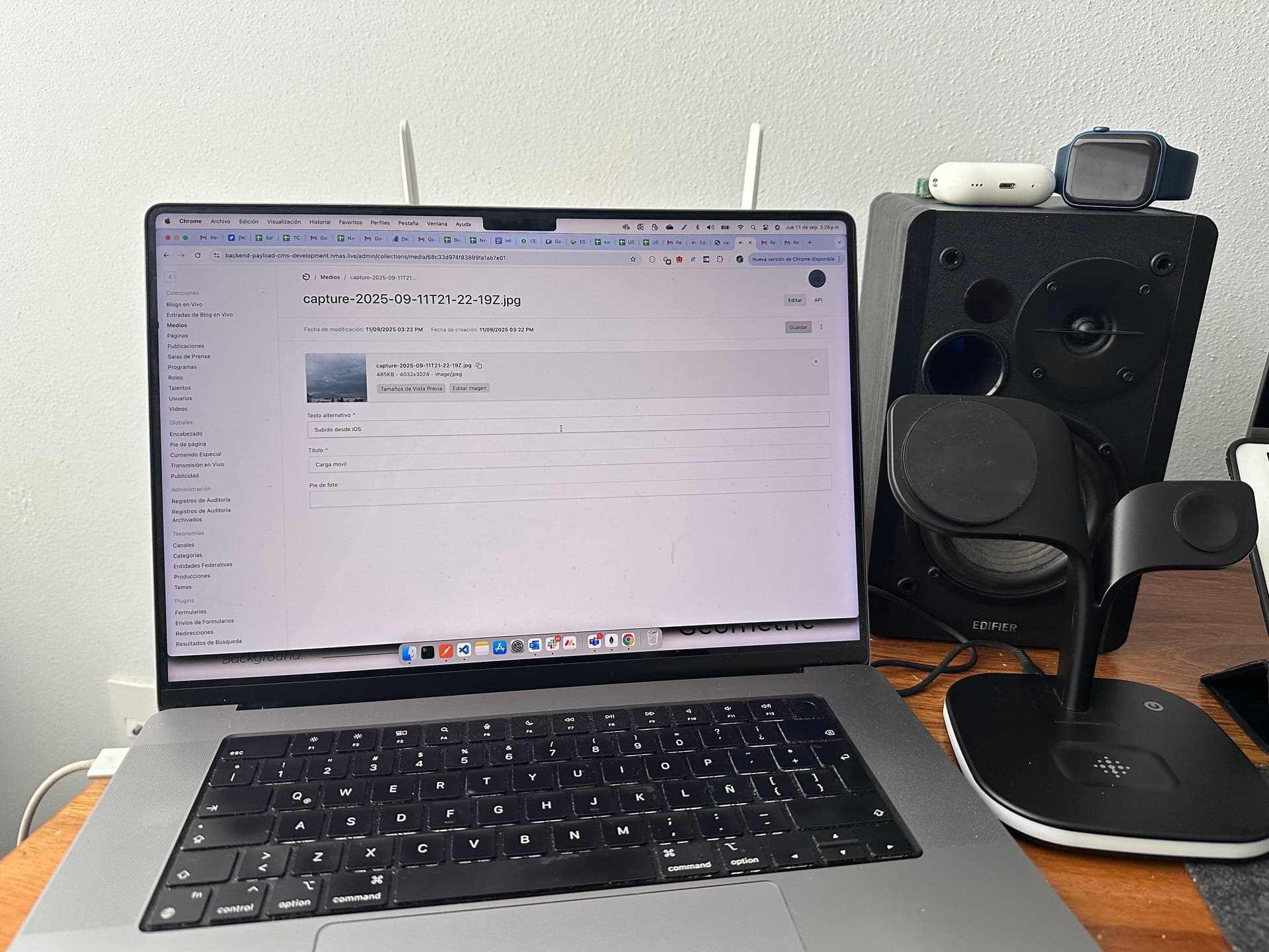 Subido desde iOS